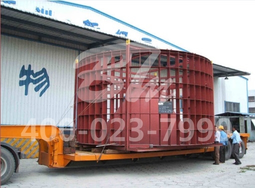 大型回轉爐轉運